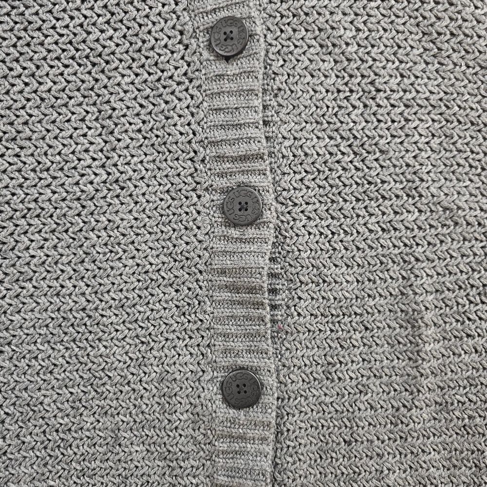 Ugg Maribeth Wool Blend Knit Button Down Cape Pon… - image 4